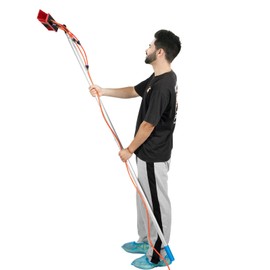 Window Cleaning Kit, 3-in-1 Cleaning Window Washing Cleaner Equipment Kit, 180°Adjustable Brush Head, Water Fed Pole Cleaning Kit for Outdoor High-Window Cleaning, Solar Panel Cleaning