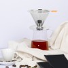 304 Stainless Steel Integrated Coffee Filter Paperless Reusable Coffee Filter