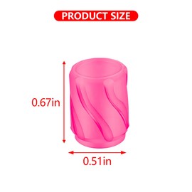 Mandark 12PCS Car Luminous Tire Valve Caps, Fluorescent Night Glowing Vehicle Air Stem Covers, Illuminated Glow in The Dark Automotive Decor Tire Air Caps, Universal for SUV, Truck, RV（Pink）