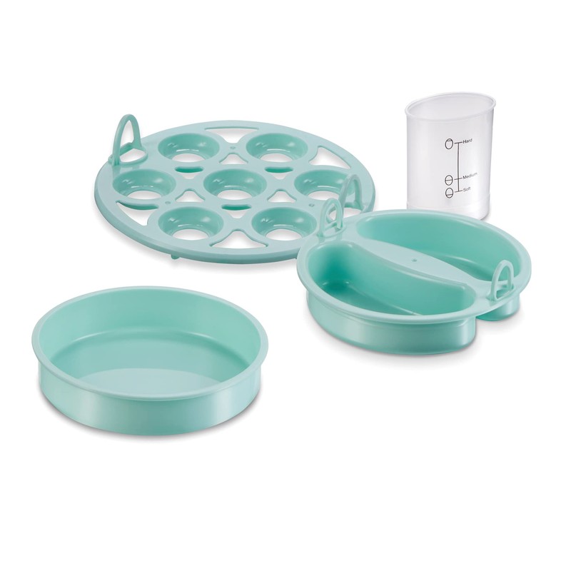 Hamilton Beach 3-in-1 Electric Egg Cooker for Hard Boiled Eggs,