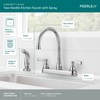 Peerless P2865LF Elmhurst Two-Handle Kitchen Faucet with Spray Deck-Mount, Chrome