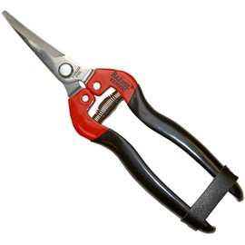 BARNEL USA 7-1/2 in. Classic Curved-Blade Needlenose Garden Pruning Shears V3002SC