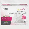 EKO 21 Gallon / 50-90 Liter, 60 Count Drawstring Trash