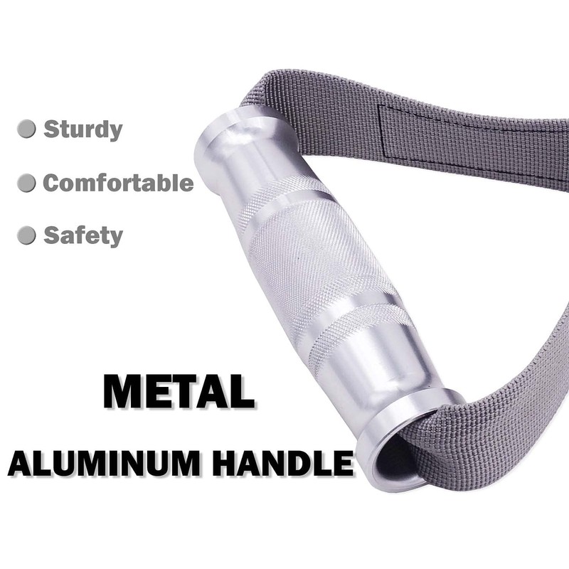 J Bryant Fitness Metal Gym Handles for Cable Machine Attachment