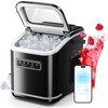 ecozy Smart Ice Maker, Portable Ice Makers Countertop with App