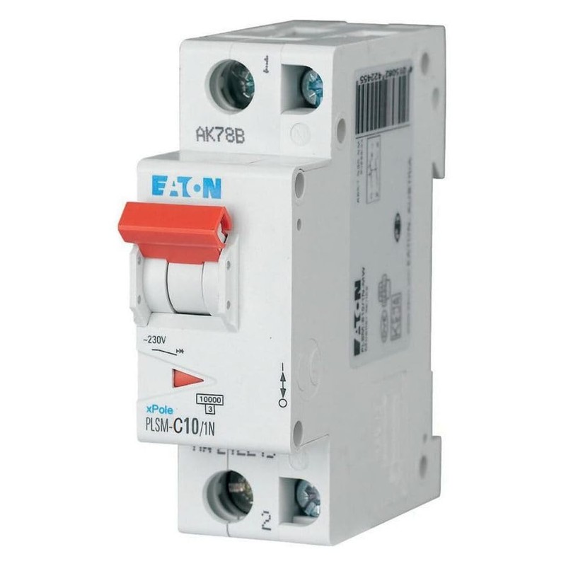 Eaton PLSM C10/1 N/MW Circuit Breaker