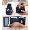 Marc Peter® Chicago Leather Push Air Slim Wallet - Airtag