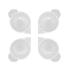 Honbay 4PCS DIY Epoxy Resin Tool Mini Silicone Mixing Cups Dispensing Cup Measuring Cup for Resin