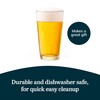 Libbey 1639HT Restaurant Basics DuraTuff 16 oz Pint Glasses Set