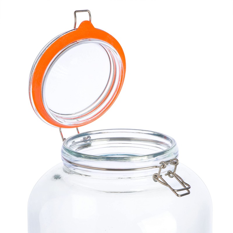 Gibson Home Alpha 2.4 Gallon Glass Canister