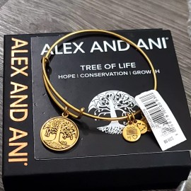 ALEX AND ANI NEW NWT Alex and Ani Tree of Life Charm Bracelet