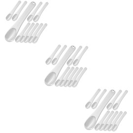 Baluue 30pcs Makeup Scoop Spatula for Facial Masks and Eye Creams Cosmetic Applicators Professional Spatulas with Hanging Hole for Easy Storage and Travel