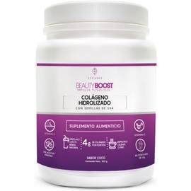 Resveratrol | Colágeno Hidrolizado en Polvo Sabor Coco | Vitamina C | Anti-envejecimiento | Vitamina D3 | Rejuvenecimiento | Fortalecimiento de articulaciones, uñas | Cuidado de la Piel | Cabello Saludable