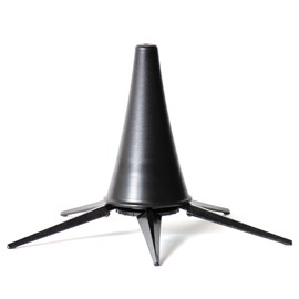 lifactlab. Clarinet Stand, Foldable, Storage, Portable, 5 Legs [Metal Legs] Black