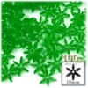 100pc Faceted Plastic Transparent Beads Starflake 18mm Clear Beads