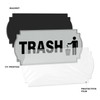 Anobell 10 Pack Recycle Trash Magnets 6"×3" No Adhesive Residue