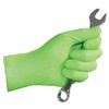 Python Grip Nitrile Gloves - Hi Vis Green - 6mil