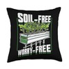 Hydroponics Graphic Aquaponics System Sustainable Gardening Throw Pillow