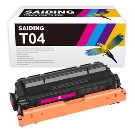 T04 Toner Cartridge High Yield 2978C001AA Compatible for Canon imageRUNNER Advance C475iF III C475iFZ III DX C477iF C477iFZ C478iF C478iFZ C568iF C568iFZ Series Printer(Magenta)
