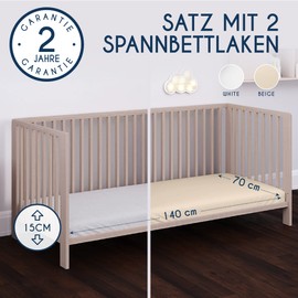 Dreamzie Fitted Cotton Sheet with Elasticated Waistband