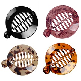 SJBAUTYO Pack of 4 Banana Clips, Hair Clips, Banana Fish, Banana Clip, Combs Fish Clips, Banana Clip, French Banana Clip for Women, Girls for Long, Curly or Straight Hair