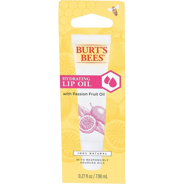 Burts Bees, Lip Oil Passionfruit, 0.27 Fl Oz