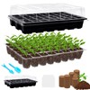 Halatool Seed Starter Kit 2 Pack 80 Cells Black Seed