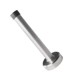 Door Stopper, Door Stop Wall Protector, Solid Long Commercial Doorstops Door Holder with Rubber Buffer Tip, 5 Inch Stainless Steel Door Stopper for Home and Office…