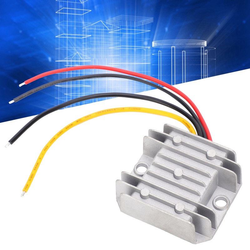 DC Power Converter 24V to 12V Adapter 10A Switching Power