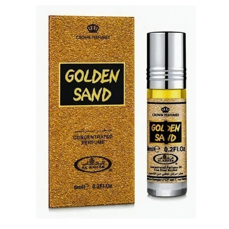 Al-Rehab- Aceite perfumado Golden Sand de 6 ml (0,2 oz)