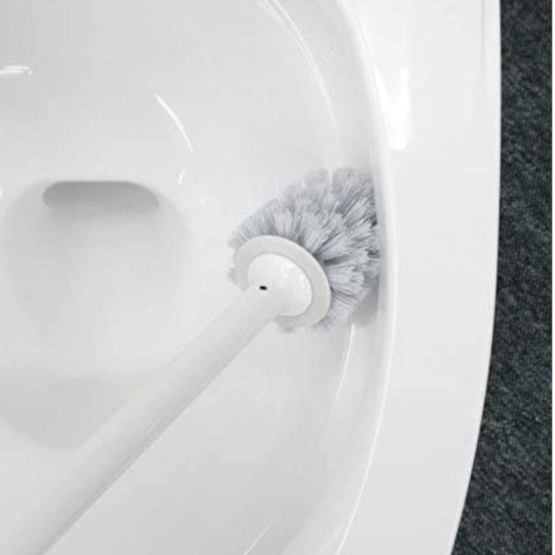 OHE Toilet Brush, White, Approx. Height 14.2 x Width 3.5