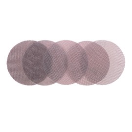 9 Inch Hook and Loop Dust Free Mesh Net Sanding Discs for Drywall Sander Car Wood Drywall Metal Polishing & Grinding Anti-Blocking Sand Abrasive Sheet (Grit 80)