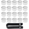 Niaciswe Wheel Nut Caps 20 Pieces Caps Wheel Nuts 17