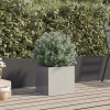 Silver 12.6"x11.8"x11.4" Stainless Steel Planter Flower Pots & Planters Productcolor: