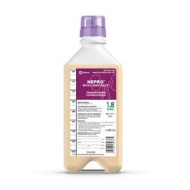 Abbott Nutrición Nepro Con Carbsteady 1.8 Cal RTH Botella de 1 litro, cs de 8