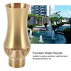 KIKYO Fountain Nozzle, Fountain Water Nozzle /2in Female Thread Adjustable