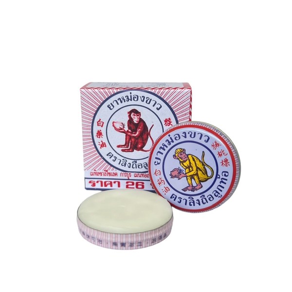 MONKEY HOLDING PEACH Balm – Herbal Relief Ointment – 8g