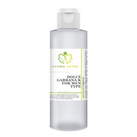 Aroma Shore Perfume Oil - Our Impression Of and compatible with D'Olce G'Abbana K For Men Type, 100% Pure Uncut Body Oil Our Interpretation, Perfume Body Oil