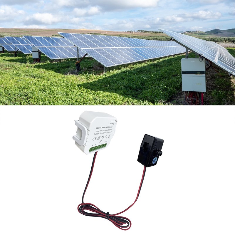 WiFi Smart Energy Meter for Tuya Consumption Monitor Single Phase