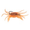 8Pcs Artificial Crab Bait 13cm 33.5g Simulation Crab Soft Lure