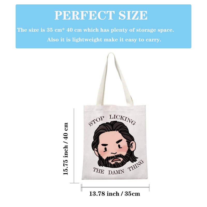 JTOUK RPG Video Game Gift BG3 Merch Stop Licking The