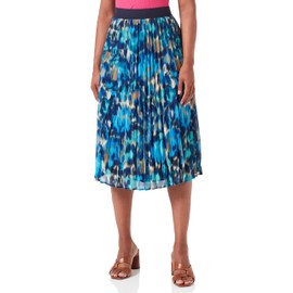 s.Oliver Damen Chiffonrock, Blue, 38