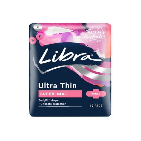 Libra Buy Libra Ultra Thin Super Pads With Wings 12