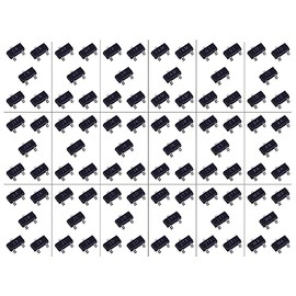 90 Transistors NPN and PNP SMD SOT23 2SA733 2SA1015 2SC945 2SC1815 MMBT2222 MMBT3904 MMBT3906 MMBT5401 MMBT5551 MMBTA42 MMBTA99 06 2 S800 50 S8550 S9012 S9013 S9014 S9015 S9018