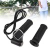 LED Display Electric Bike Throttle Grip Handlebar with Battery Indicator