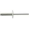 Large Flange Pop Rivets 3/16" x 3/4" Stainless Steel Blind