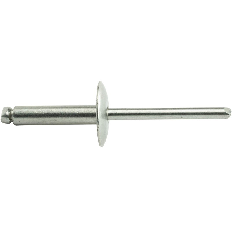 Large Flange Pop Rivets 3/16" x 3/4" Stainless Steel Blind
