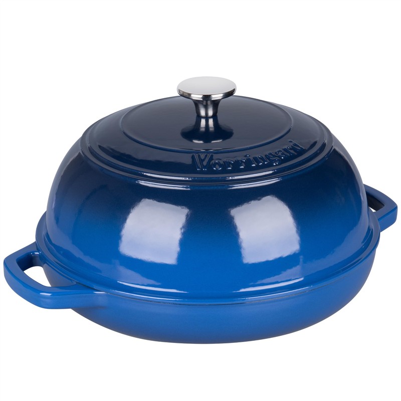VORRINGARD Enameled Cast Iron Dutch Oven Pot with Lid, Bread