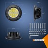 Nilight Flush Mount LED Light Pods 2PCS 5Inch 36W Upgraded