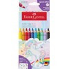 FABER-CASTELL 110923 Jumbo Unicorn Colouring Pencils Set, 10 Pieces, Shatterproof,